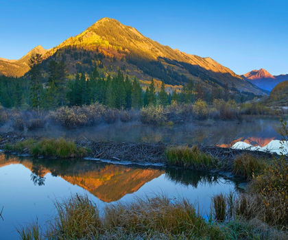 Picture of SCHUYLKILL MOUNTAINS SLATE RIVER NEAR CRESTED BUTTE-COLORADO