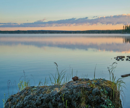 Picture of YELLOWSTONE LAKE-YELLOWSTONE NATIONAL PARK-WYOMING-USA