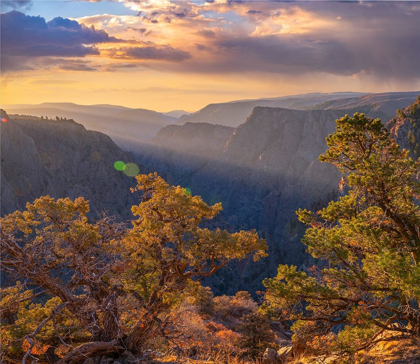 Picture of TOMICHI POINT-BLACK CANYON OF THE GUNNISON NATIONAL PARK-COLORADO