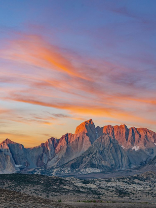 Picture of SUNRISE ON SIERRA NEVADA FROM OWENS VALLEY-CALIFORNIA