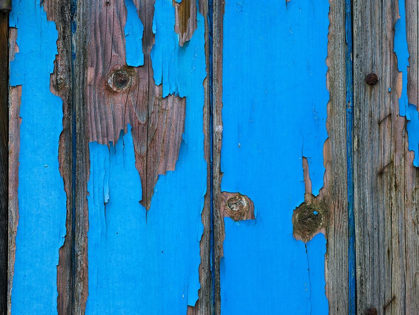 Picture of PAINT ON OLD DOOR SURFACE