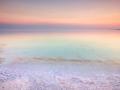 Picture of DEAD SEA SHORE AT DUSK-ISRAEL
