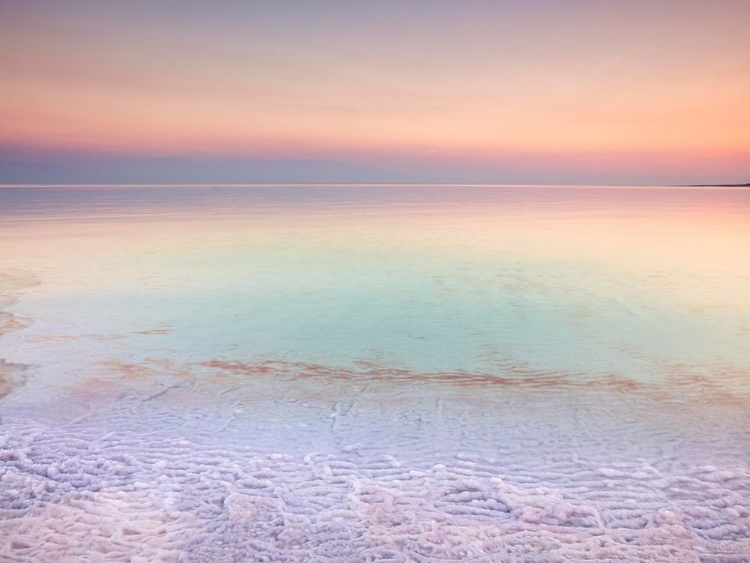 Picture of DEAD SEA SHORE AT DUSK-ISRAEL