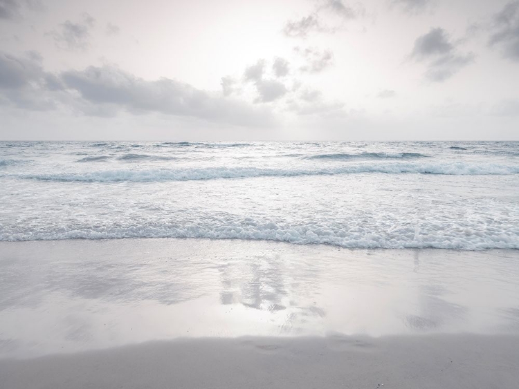 Picture of TRANQUIL BEACH WITH CLOUDSCAPE