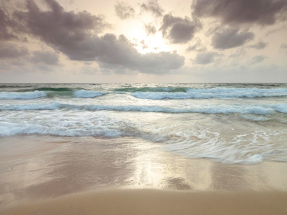 Picture of TRANQUIL BEACH WITH CLOUDSCAPE