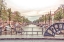 Picture of CANAL THROUGH AMSTERDAM CITY