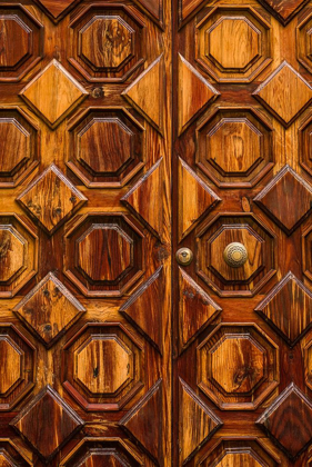 Picture of CANARY ISLANDS-TENERIFE ISLAND-LA OROTAVA-DOOR DETAIL