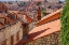 Picture of CROATIA DALMATIA DUBROVNIK RED TERRA COTTA ROOF TILES IN THE OLD TOWN OF DUBROVNIK