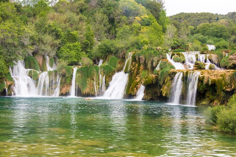 Picture of CROATIA SKRADINSKI BUK SWIMMING AREA OF KRKA NATIONAL PARK