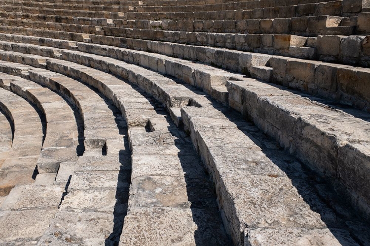 Picture of CYPRUS-ANCIENT ARCHAEOLOGICAL SITE OF KOURION THE THEATRE-CIRCA 2ND CENTURY BC-SEATS 3,000