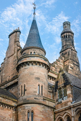 Picture of EASTERN SECTION OF MAIN BUILDING GLASGOW UNIVERSITY-SCOTLAND