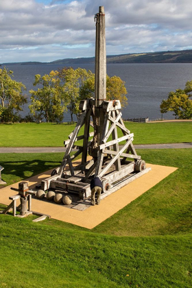 Picture of DEFENSIVE STONE SLINGSHOT URQUHART CASTLE LOCH NESS-SCOTLAND