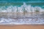 Picture of WAVE CRASHING ON GOLDEN SANDY BEACH