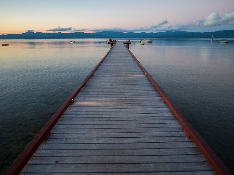 Picture of FIJI-VANUA LEVU LONG WOODEN PIER