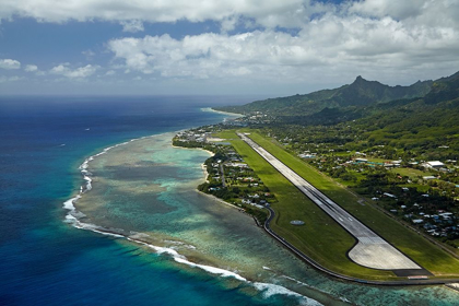 Picture of RAROTONGA INTERNATIONAL AIRPORT-AVARUA-RAROTONGA-COOK ISLANDS-SOUTH PACIFIC