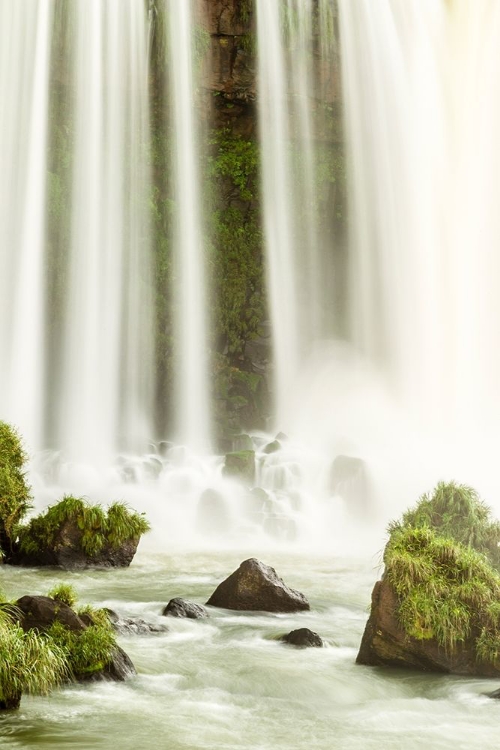 Picture of BRAZIL-IGUAZU FALLS LANDSCAPE OF WATERFALL 