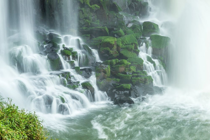 Picture of BRAZIL-IGUAZU FALLS LANDSCAPE OF WATERFALLS 