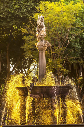 Picture of ZOCALO PLAZA-PUEBLA-MEXICO FOUNTAIN BUILT IN 1777