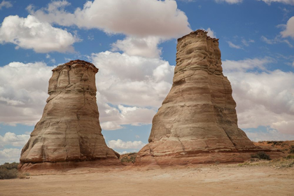 Picture of ARIZONA-NAVAJO INDIAN RESERVATION ELEPHANT FEET ROCK FORMATION 