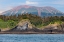 Picture of ALASKA-SITKA LANDSCAPE WITH ST LAZARIA ISLAND AND MOUNT EDGECUMBE 