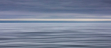Picture of ALASKA GULF OF ALASKA PANORAMA OF ABSTRACT SEASCAPE IN GULF OF ALASKA 