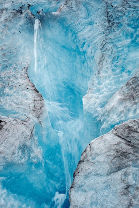 Picture of ICE MELT-MENDENHALL GLACIER-JUNEAU-ALASKA-USA