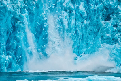 Picture of CALVING GLACIER-LECONTE BAY-ALASKA-USA