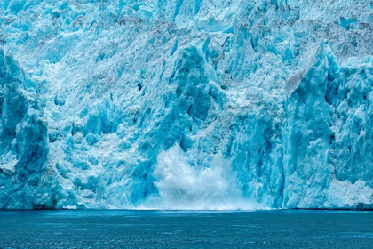 Picture of CALVING GLACIER-LECONTE BAY-ALASKA-USA