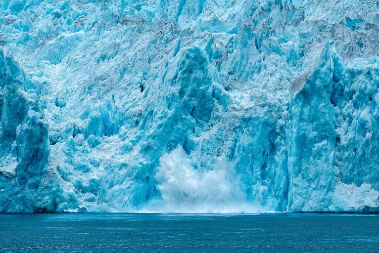 Picture of CALVING GLACIER-LECONTE BAY-ALASKA-USA