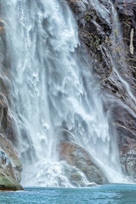 Picture of WATERFALL-LECONTE BAY-ALASKA-USA