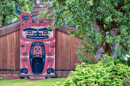 Picture of TINGLIT CLAN HOUSE-WRANGELL-ALASKA-USA