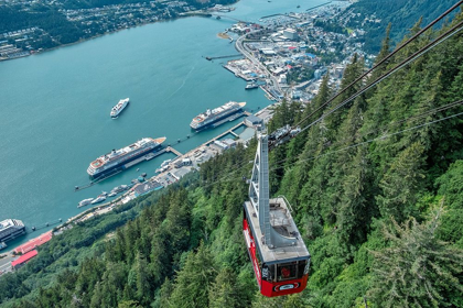 Picture of TRAMWAY-GASTINEAU CHANNEL-MOUNT ROBERTS-JUNEAU-ALASKA-USA