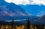 Picture of CHUGACH MOUNTAINS-GLENN HIGHWAY-ALASKA-RIVER-AUTUMN COLOR-TUNDRA