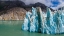 Picture of ALASKA-TRACY ARM-FORDS TERROR WILDERNESS-AERIAL VIEW OF BLUE FACE OF DAWES GLACIER