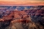 Picture of ARIZONA-GRAND CANYON NATIONAL PARK-DAWN FROM BETWEEN HOPI POINT AND POWELL POINT