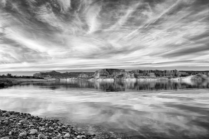 Picture of ARIZONA-PAGE-LATE AFTERNOON AT LAKE POWELLS LONE ROCK BEACH