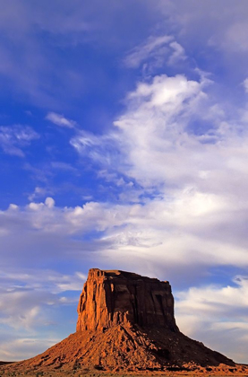 Picture of ARIZONA-MONUMENT VALLEY WILSON BUTTE LANDSCAPE 