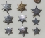 Picture of ARIZONA-SCOTTSDALE CLOSE-UP OF LAW ENFORCEMENT BADGES FROM WILD WEST 