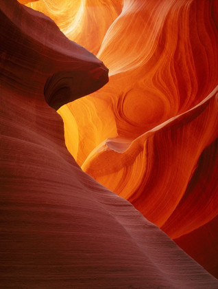 Picture of ANTELOPE CANYON IS A SLOT CANYON NEAR PAGE-IN NORTHERN ARIZONA
