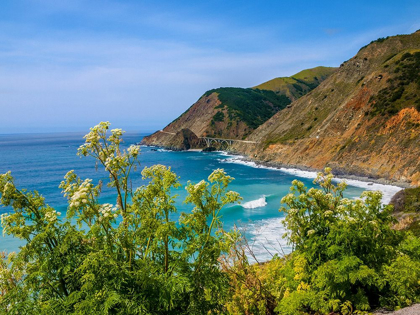 Picture of BIG SUR COASTAL CLIFFS-CALIFORNIA-USA