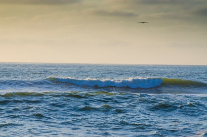 Picture of LARGE WAVES ON ROCKAWAY BEACH-PACIFICA-CALIFORNIA-USA