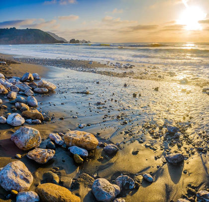 Picture of ROCKAWAY BEACH SUNSET-PACIFICA-CALIFORNIA-USA