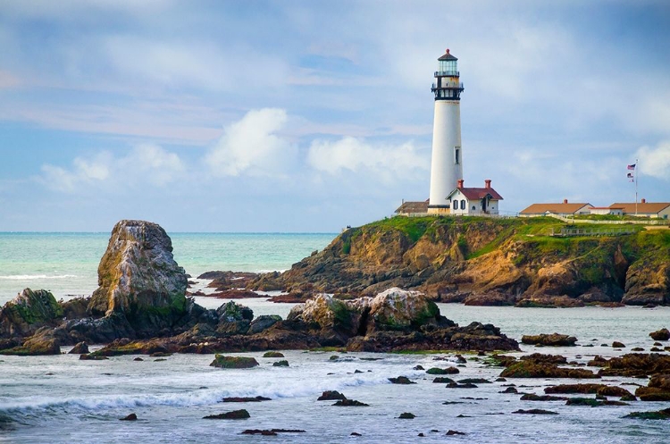 Picture of PIGEON POINT LIGHTHOUSE-BIG SUR-CALIFORNIA-USA