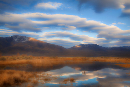 Picture of CALIFORNIA-OWENS VALLEY ABSTRACT OF REFLECTIONS IN RIVER