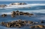 Picture of CALIFORNIA-PACIFIC GROVE-OCEAN VIEW DRIVE-DREAMY VIEW OF BOULDERS IN THE OCEAN SURF