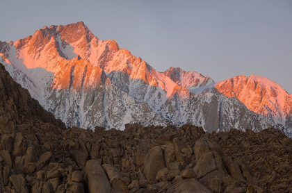 Picture of CALIFORNIA LONE PINE-ALABAMA HILLS WITH THE EASTERN SIERRA NEVADA-LONE PINE PEAK