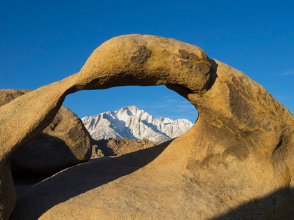 Picture of CALIFORNIA LONE PINE-ALABAMA HILLS-MOBIUS ARCH AND LONE PINE PEAK