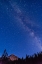 Picture of COLORADO-SAN JUAN MOUNTAINS MILKY WAY AND RED MOUNTAIN PEAK 