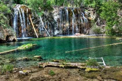 Picture of LUSH AND BEAUTIFUL HANGING LAKE NEAR GLENWOOD SPRINGS IN THE COLORADO ROCKY MOUNTAINS