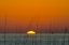 Picture of FLORIDA-SARASOTA-SIESTA KEY-ORANGE SUNSET